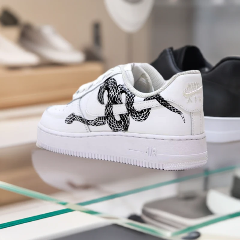 custom nike air force 1 snake