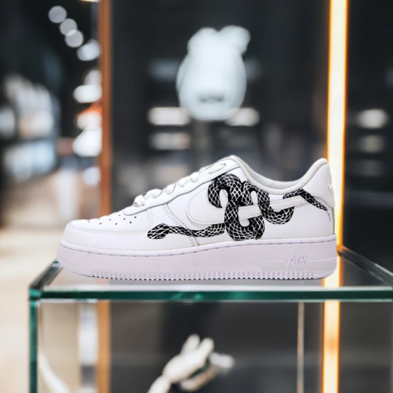 custom nike air force 1 snake