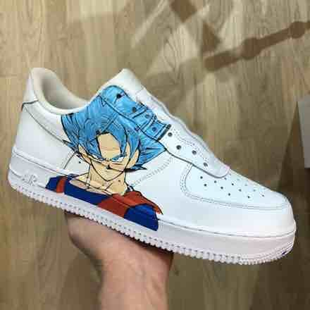 Nike Air Force Son Goku Custom