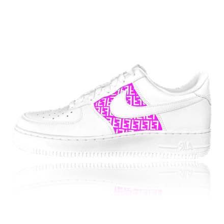 NIKE AIR FOECE FENDI custom sneaker
