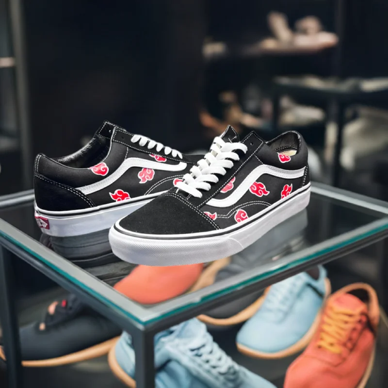 custom vans old skool akatsuki