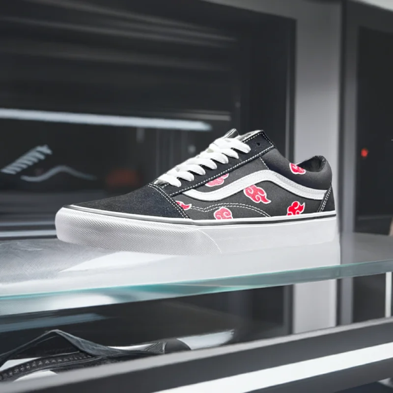 custom vans old skool akatsuki 3
