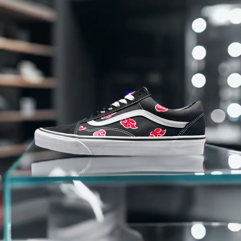 custom vans old skool akatsuki