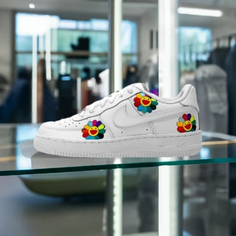custom air force murakami flower