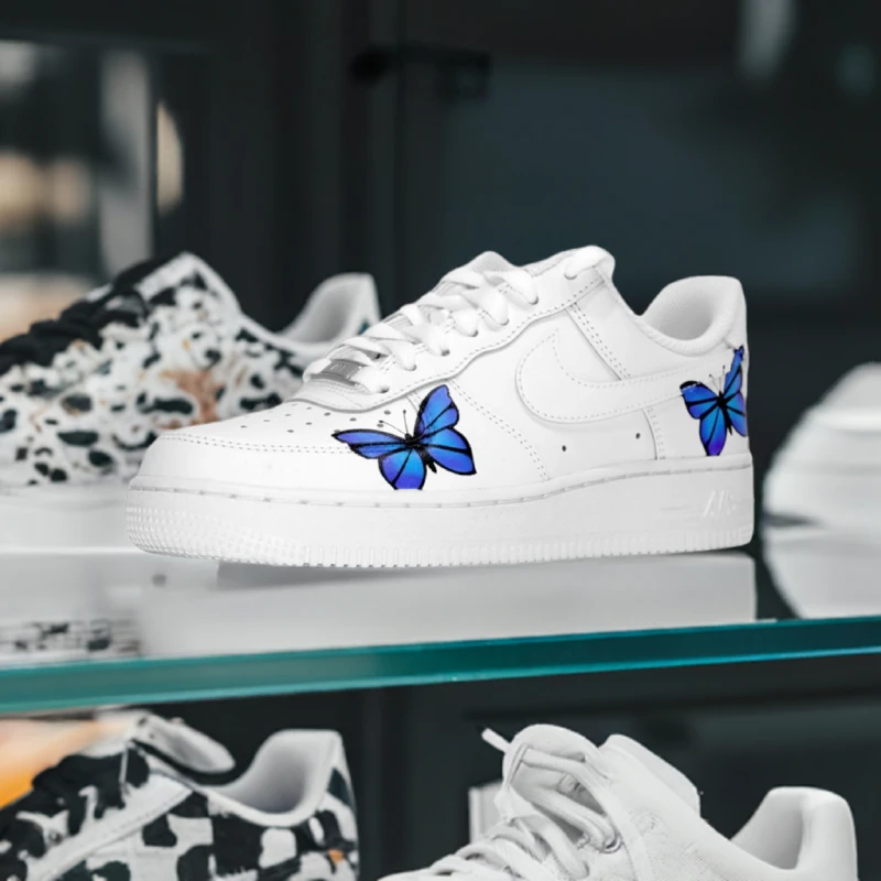 custom nike air force 1 butterfly 6