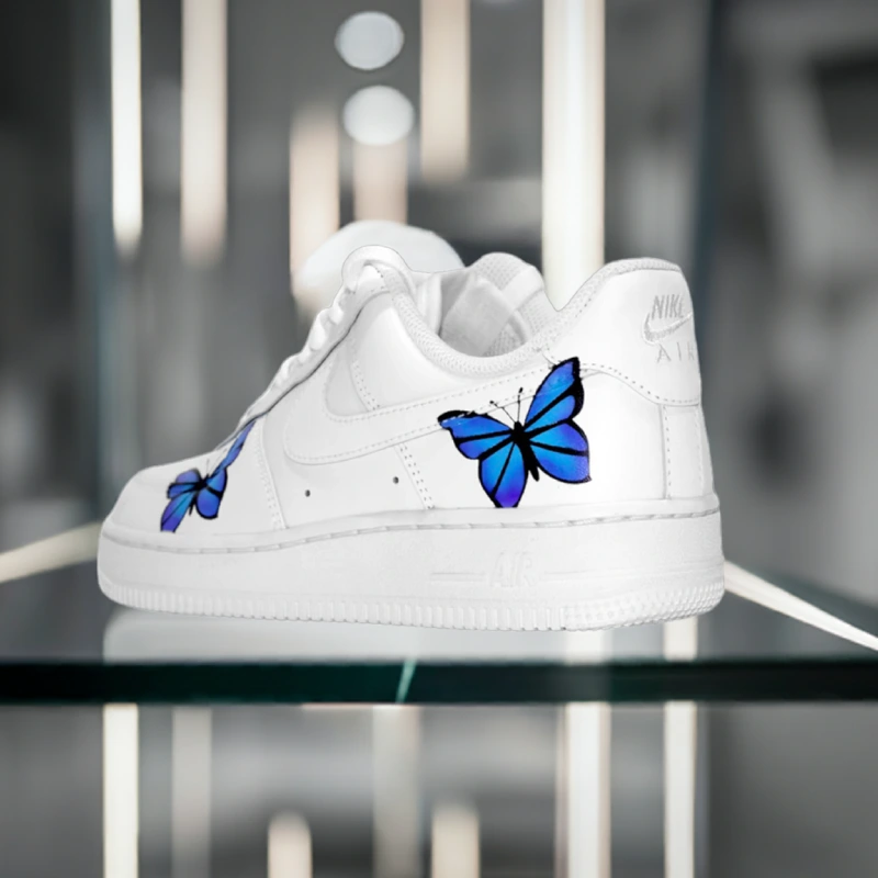 custom nike air force 1 butterfly 7