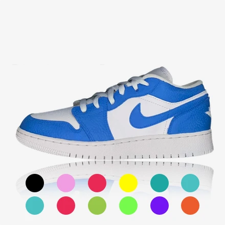 nike air Jordan low colorway custom, custom sneakers, custom sneaker, trittkunst Gmbh