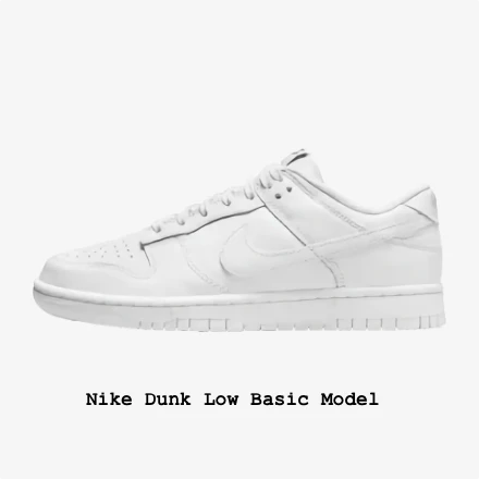nike dunk low basic model