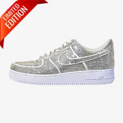 custom sneakers,nike air force rhinstones swoosh custom, custom sneakers