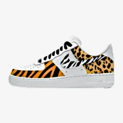 nike air force 1 safari custom, custom sneakers, custom sneaker, trittkunst gmbh