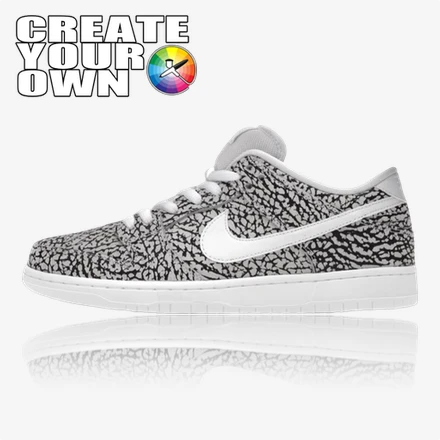 Nike Air Jordan 1 Low cement Custom, custom sneakers, custom sneaker, trittkunst gmbh