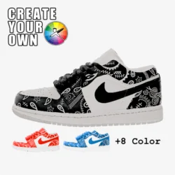 nike air jordan 1 low bandana