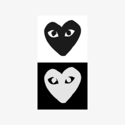 cdg airbrush schablone