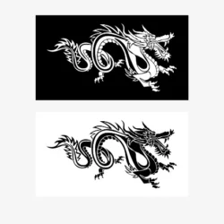 drachen airbrush schablone, dragon airbrush schablone