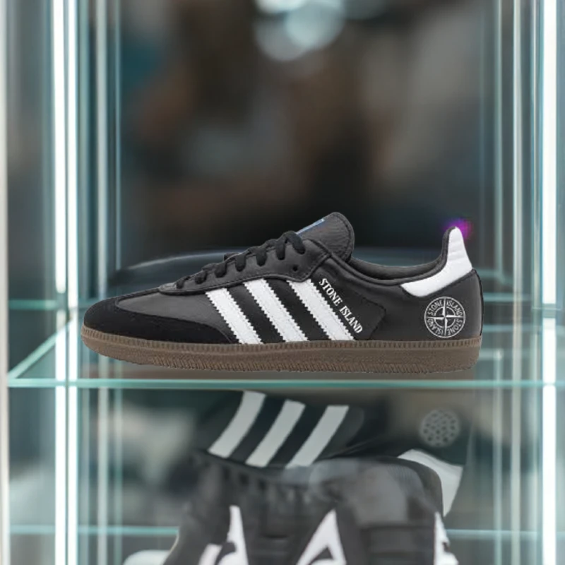 custom samba stone island