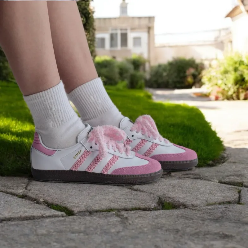 custom adidas samba lace twine 6