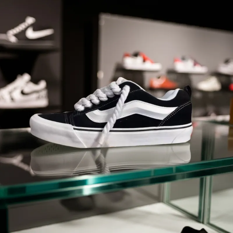 vans knu skool rope laces custom