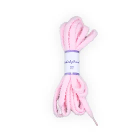 Fluffy Schnürsenkel Rosa Pink 140 cm