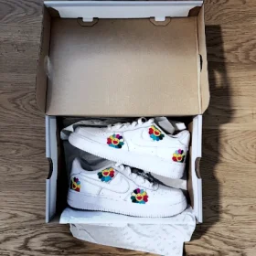 custom sneakers NIKE AIR FORCE MURAKAMI