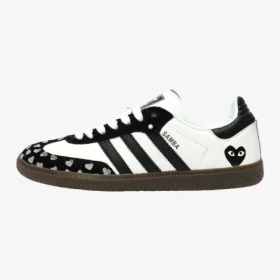 custom sneakers adidas samba black cdg