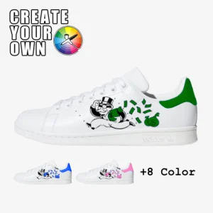 adidas stan smith mr.monopoly trittkunst custom sneakers custom sneakers