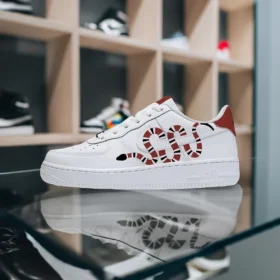 custom nike air force gucci