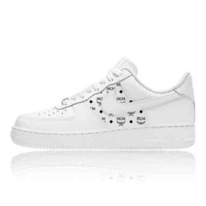 AF1 nike air force MCM Quarter custom custom sneaker