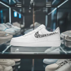 custiom nike air force 1 dior swoosh