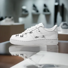 custiom nike air force chanel