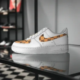 custom nike air force gucci