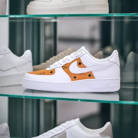 custom nike air force 1 mcm classic