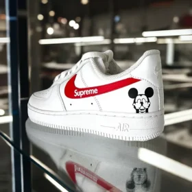 custom nike air force 1 supreme mickey 2