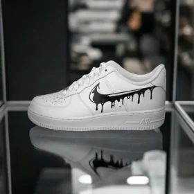 custom nike air force drip swoosh