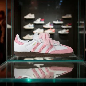 custom adidas samba lace twine