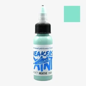 lederfarben-sneakercolor-sneakerpaint mint -textilpaint minze, leather paint mint