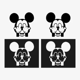 mickey schablone, mickey mouse schablone, airbrush schablone, mickey stencil