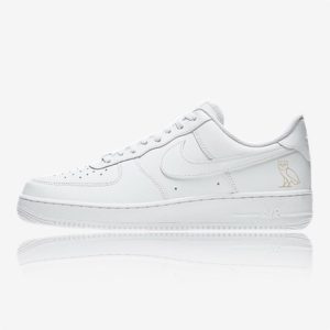nike air force 1 24K Ovo custom, custom sneaker, custom sneakers