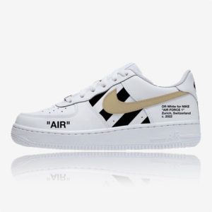 nike air force 1 off white custom, custom sneaker, custom sneakers