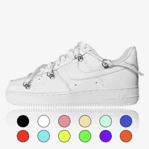 Nike Air Force 1 overlaces custom sneaker, tritt-kunst Gmbh custom Sneakers Schweiz
