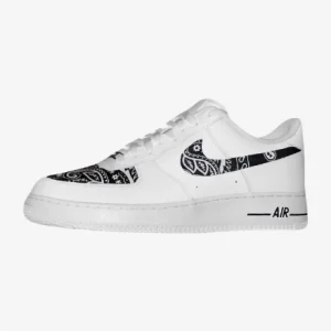 nike air foece 1 af1 bandana custom, trittkunst custom sneakers