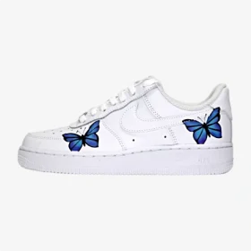 nike air force 1 af1 butterfly custom, trittkunst gmbh custom sneakers