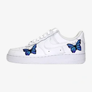 nike air force 1 af1 butterfly custom, trittkunst gmbh custom sneakers