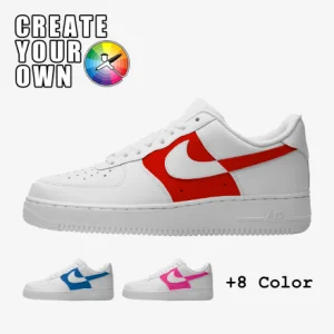nike air force dual color