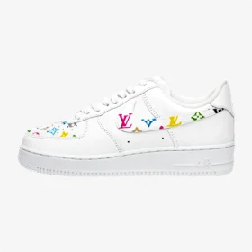 Nike Air Force lv custom, custom sneakers, custom sneaker, trittkunst gmbh