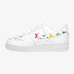 Nike Air Force lv custom, custom sneakers, custom sneaker, trittkunst gmbh