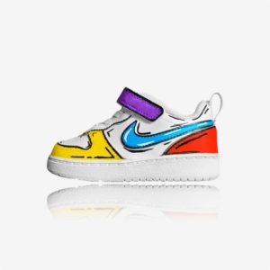 Nike Court Borough Comic Cartoon