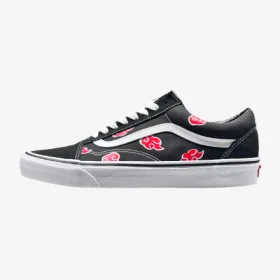vans old skool akatsuki custom, trittkunst custom sneakers